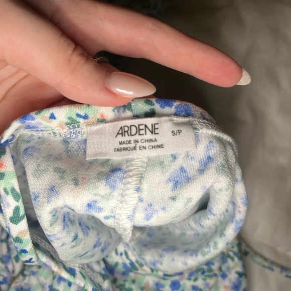 Blue floral maxi dress - Picture 4 of 4